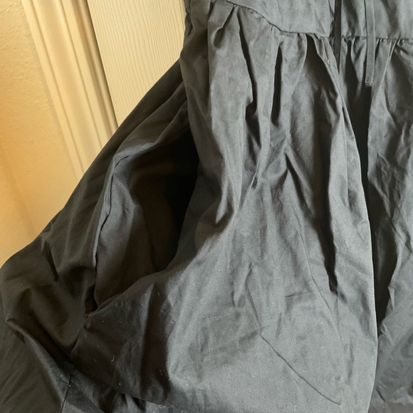 A New Day Woman’s Black Puff Sleeve with pockets Dress size medium - Picture 5 of 11